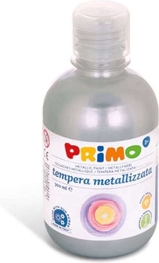 PRIMO Schoolverf Metallic Zilver 300 ml