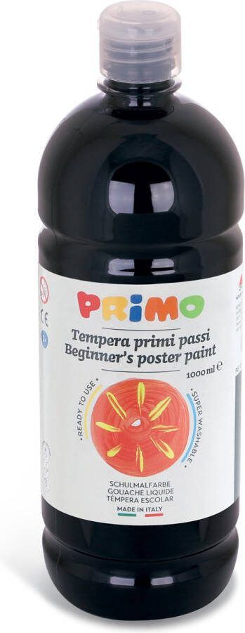 PRIMO Schoolverf Zwart 1 liter