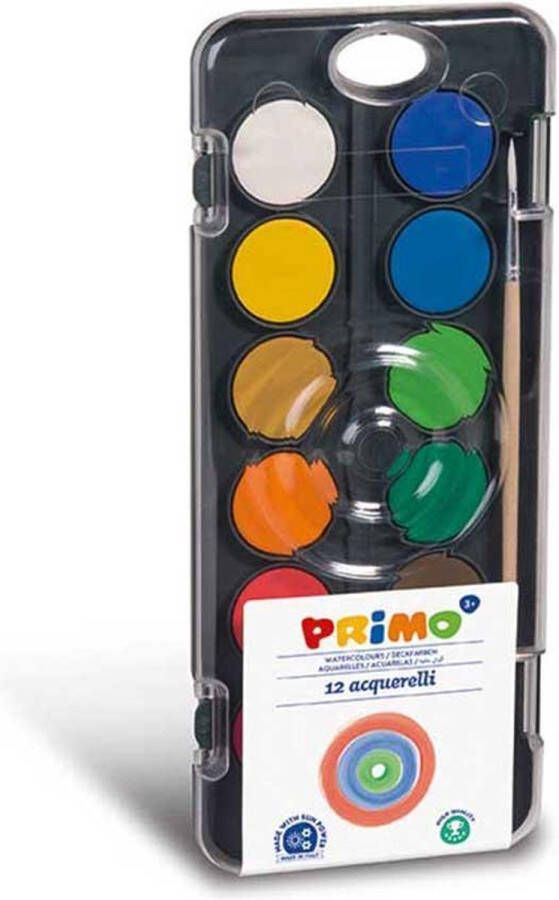 PRIMO waterverf 12 kleuren