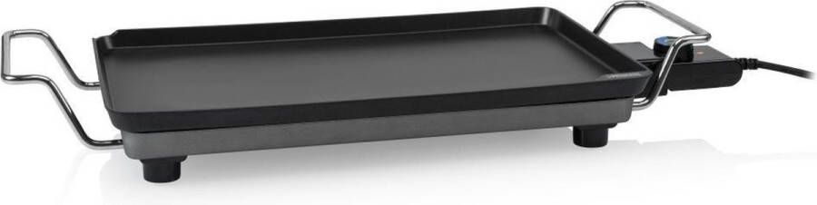 Princess Bakplaat 102300 Table Chef Pro Bakplaat Grillplaat Gourmetplaat 46x26 cm 2000W Regelbare thermostaat Voor 6 personen Teppanyaki