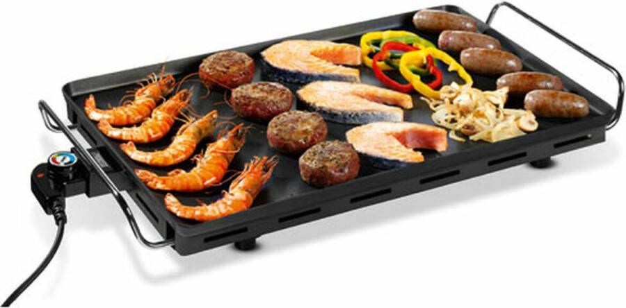 Princess 102325 Table Chef XXL – Bakplaat Grillplaat Hoog 2500 Watt vermogen Groot 60x36 cm 8 personen Regelbare thermostaat Extra lang snoer 1.6 meter - Foto 3