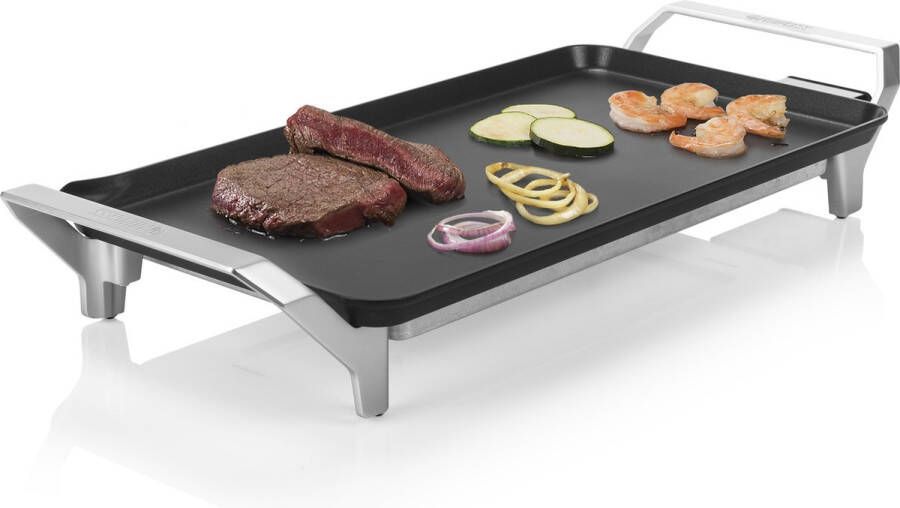 Princess Table Chef Premium 103100 Grill & Bakplaat Gourmet 43x23 cm Regelbare thermostaat 2000 Watt