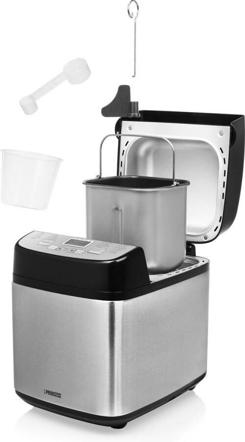 Coppens Princess Broodbakmachine Zwart Zilver