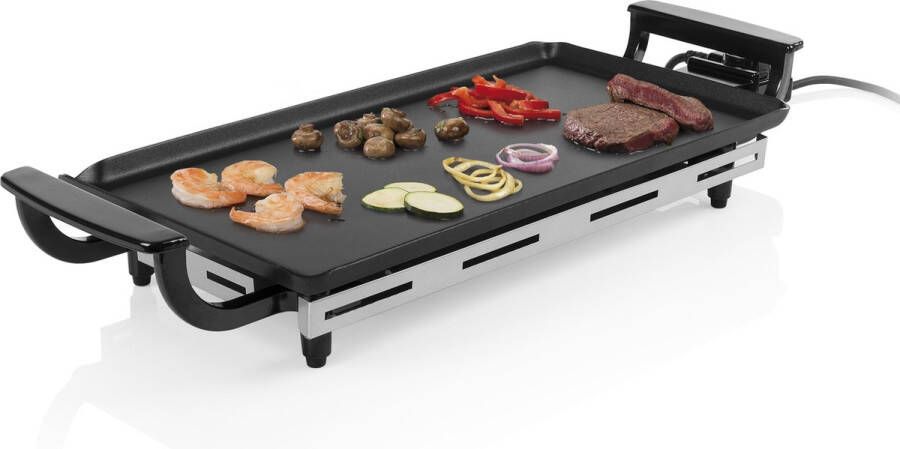 Princess Bakplaat 102209 Table Chef Grillplaat Gourmet 43x23 cm Regelbare thermostaat Voor 6 personen Teppanyaki Antiaanbaklaag