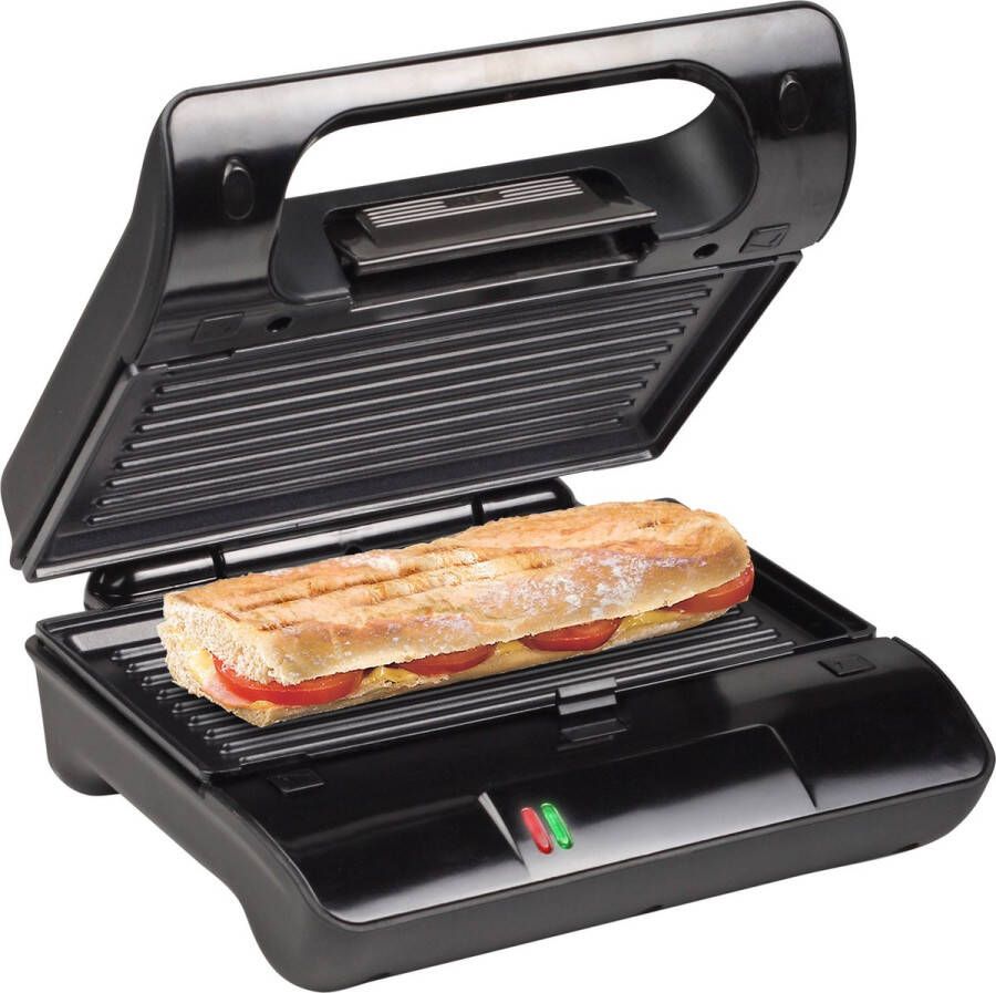 Princess Contactgrill Compact Flex 117001 – Tosti apparaat Grill apparaat Uitneembare platen RVS design