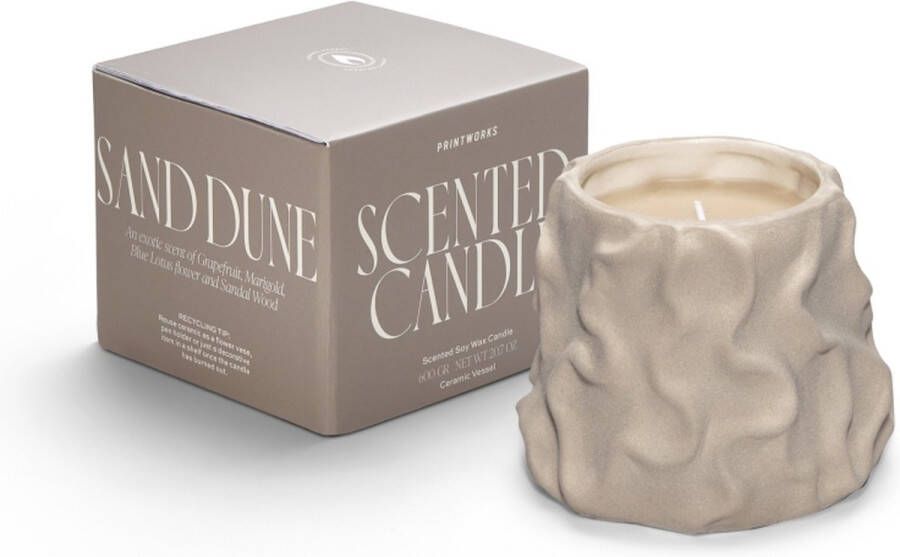 Printworks Scented candle Sand