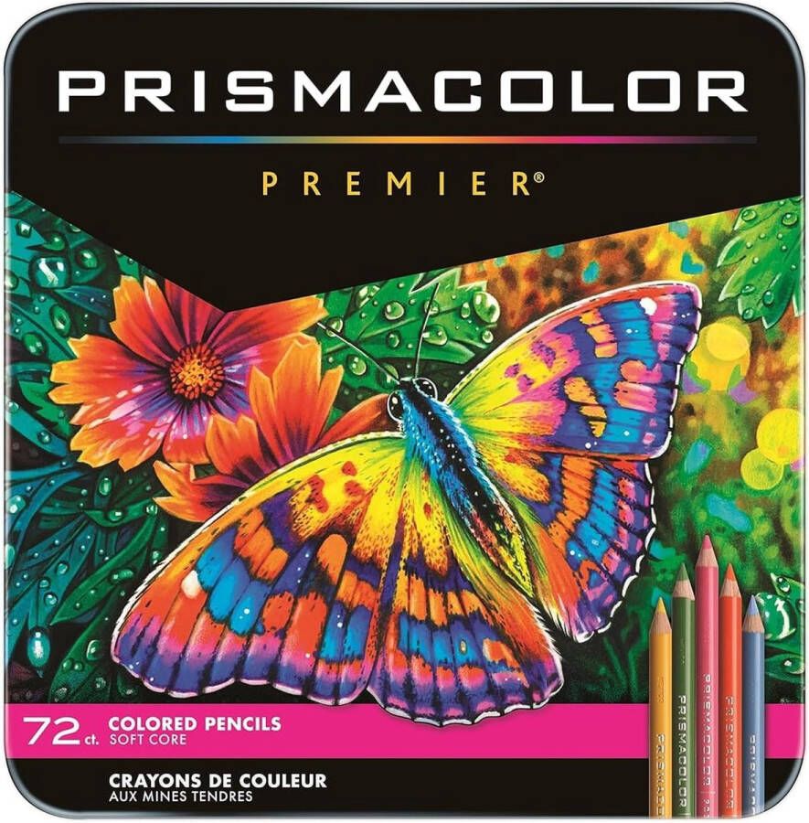Prismacolor Colored Pencils Premier Soft Core Pencils kleurpotloden Kleuren 72 stuks