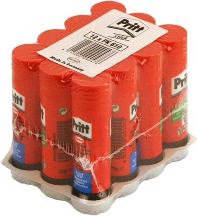Pritt Lijmstift 20 gr Display 12 Stuks