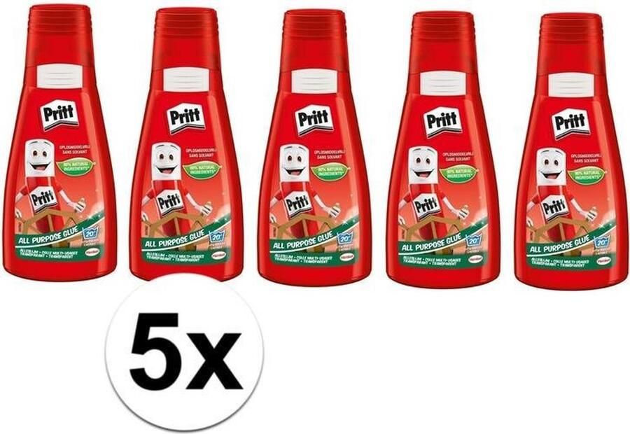 Pritt 5x alleslijm 90 gr lijm