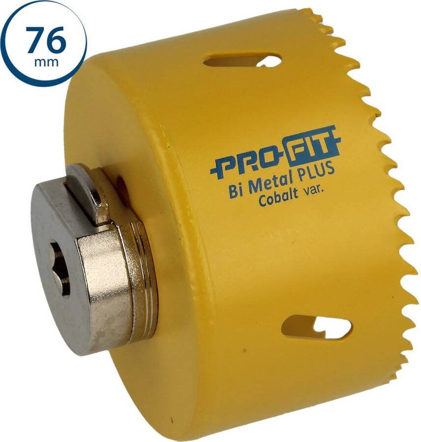 Pro-Fit Profit Gatenzaag variabele tand Bimetaal Plus ø 76 mm