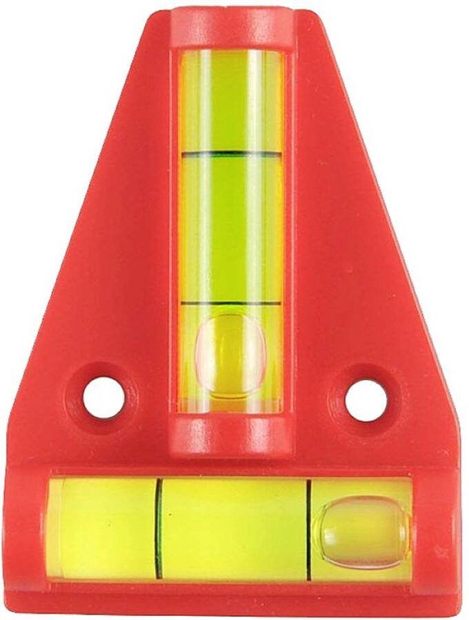 ProPlus Waterpas pyramide Driehoekig ontwerp Voor caravan en camper 58 x 44 mm Blisterverpakking
