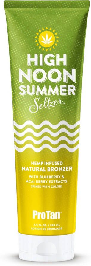 Pro Tan HIGH NOON SUMMER SELTZER™ HEMP INFUSED NATURAL BRONZER 280 ml