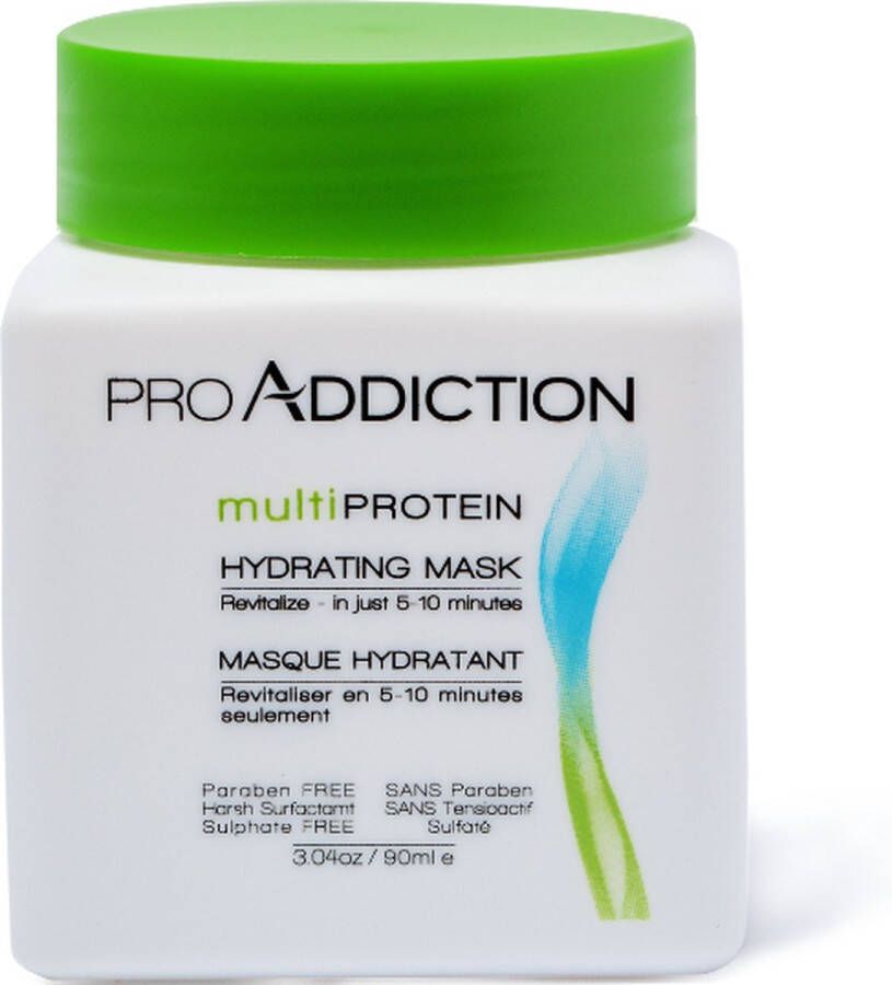 ProAddiction Hydrating Mask 90ml Haarmasker beschadigd haar