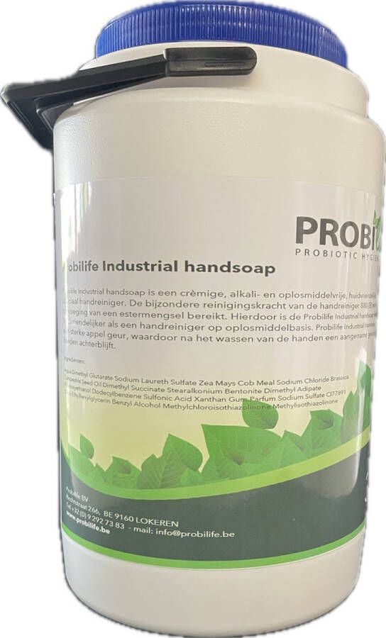 Probilife -Heavy-duty handsoap Industriële handzeep verzorgende werking zandzeep 3 liter