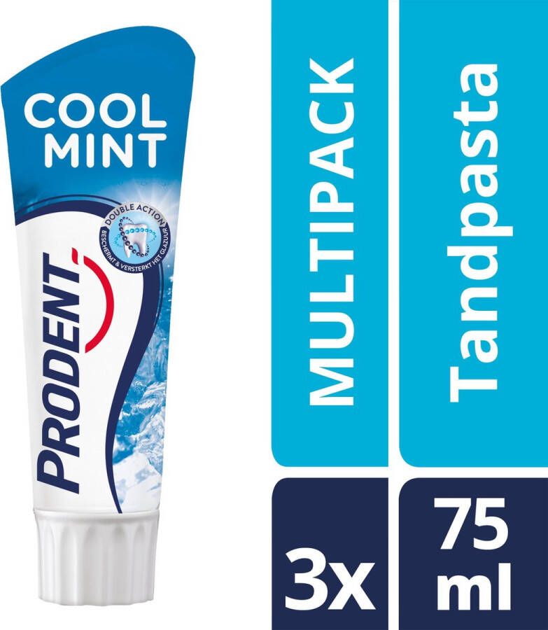 Prodent Coolmint- 75 ml Tandpasta 3 stuks Voordeelverpakking