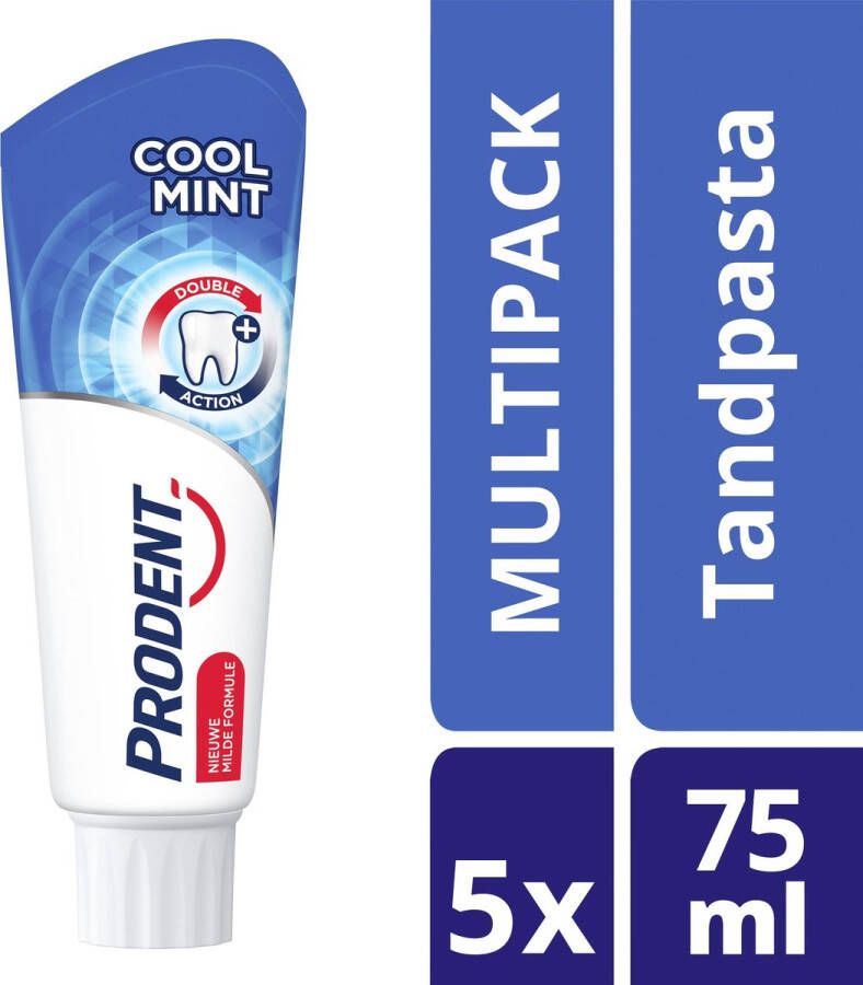 Prodent Coolmint Tandenpasta 5 x 75 ml Voordeelverpakking