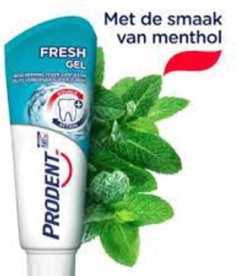 Prodent Fresh Gel Tandpasta 12 x 75 ml Voordeelverpakking