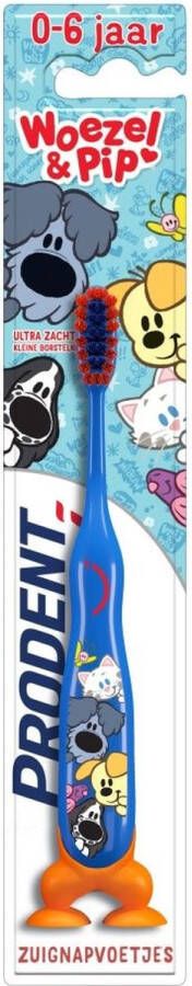 Prodent Kids 0-6 Jaar tandenborstel Woezel & Pip Blauw