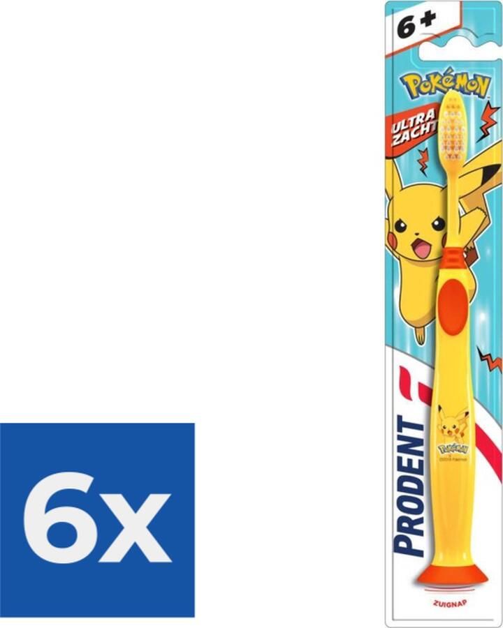 Prodent TB JUNIOR POKEMON 5-12 JR Voordeelverpakking 6 stuks