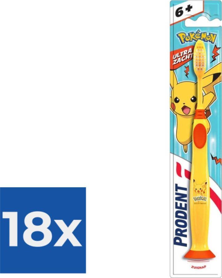 Prodent TB JUNIOR POKEMON 5-12 JR Voordeelverpakking 18 stuks