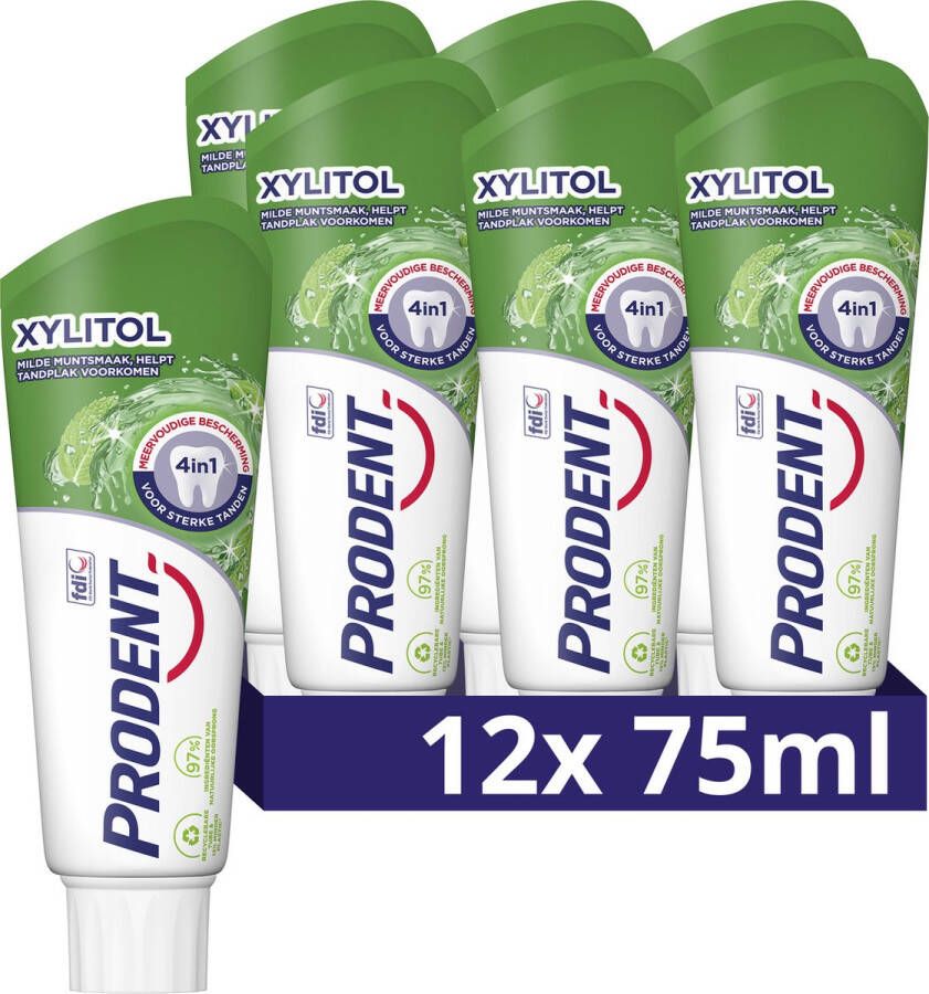 Prodent Softmint Tandenpasta 12 x 75 ml Voordeelverpakking