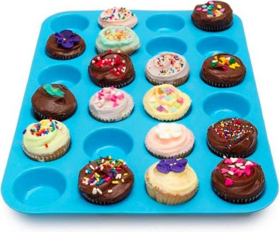 ProductGoods Goods Siliconen Muffin Bakvorm Cupcakes 24 stuks Muffin bakvormen Cakevormpjes
