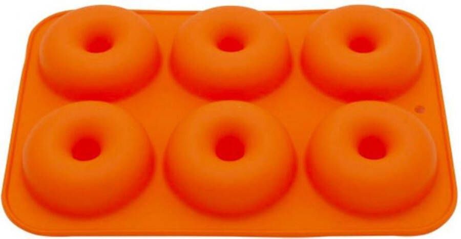 ProductGoods Goods Siliconen Donutvorm Donut Bakvorm Goede Kwaliteit Anti Kleeflaag 6 Donuts Zelf Donuts Bakken Donuts