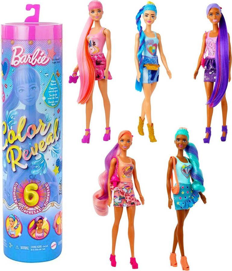 PRODUKT Barbie Color Reveal Pop Totale Denim Serie Verrassing