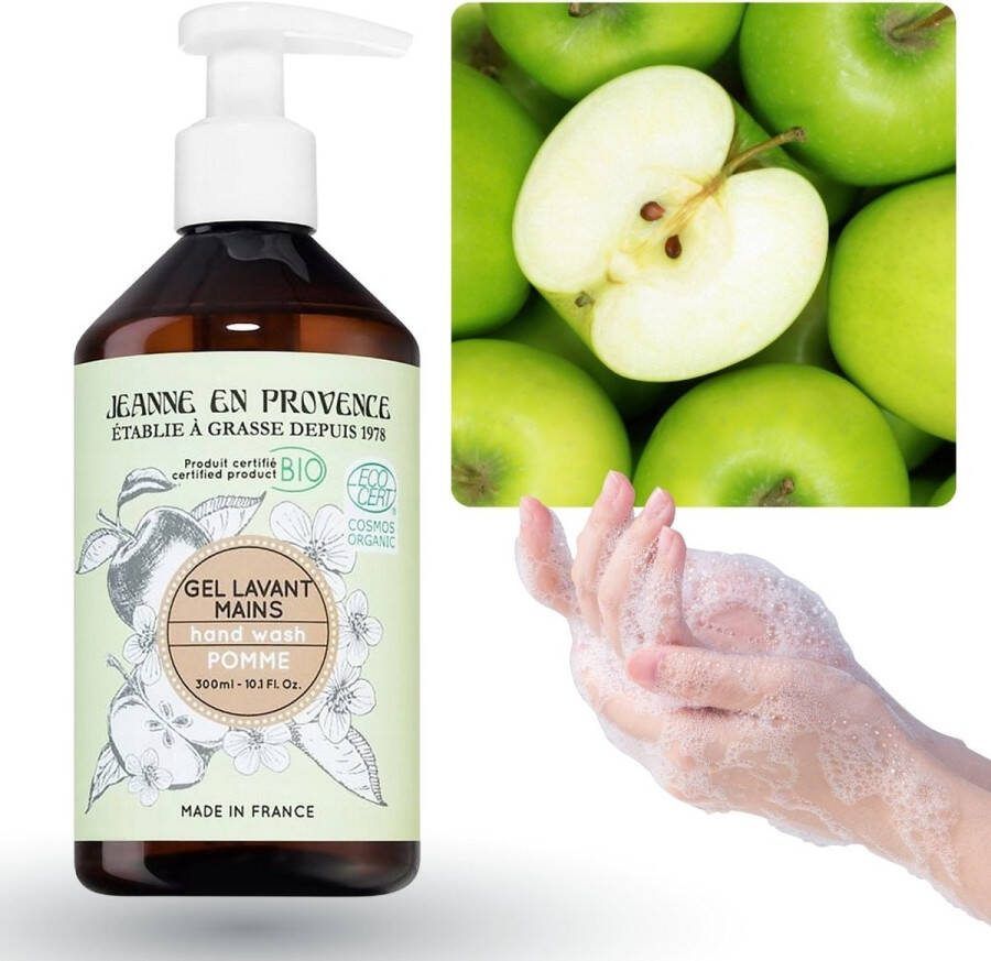 PRODUKT Jeanne en Provence Appel Reinigende Vloeibare Handzeep met Appelgeur 300ml
