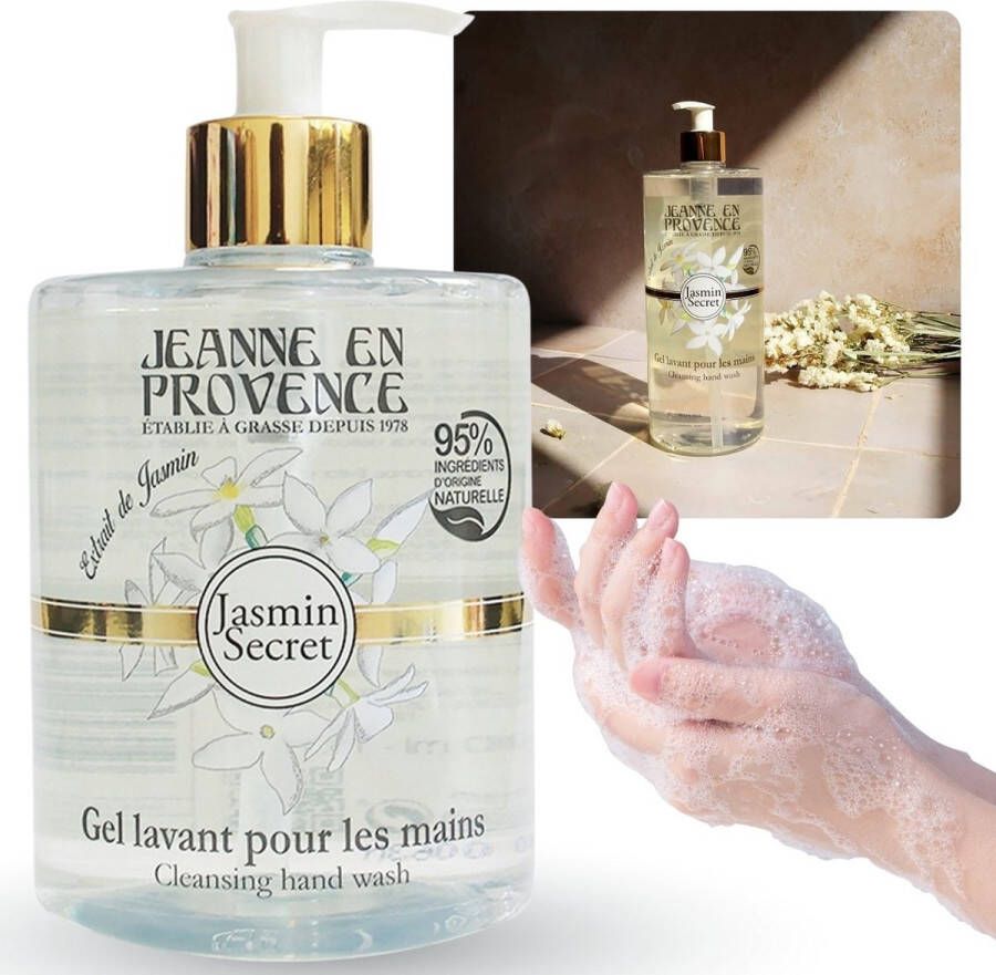 PRODUKT Jeanne en Provence Jasmin Secret Vloeibare Handzeep