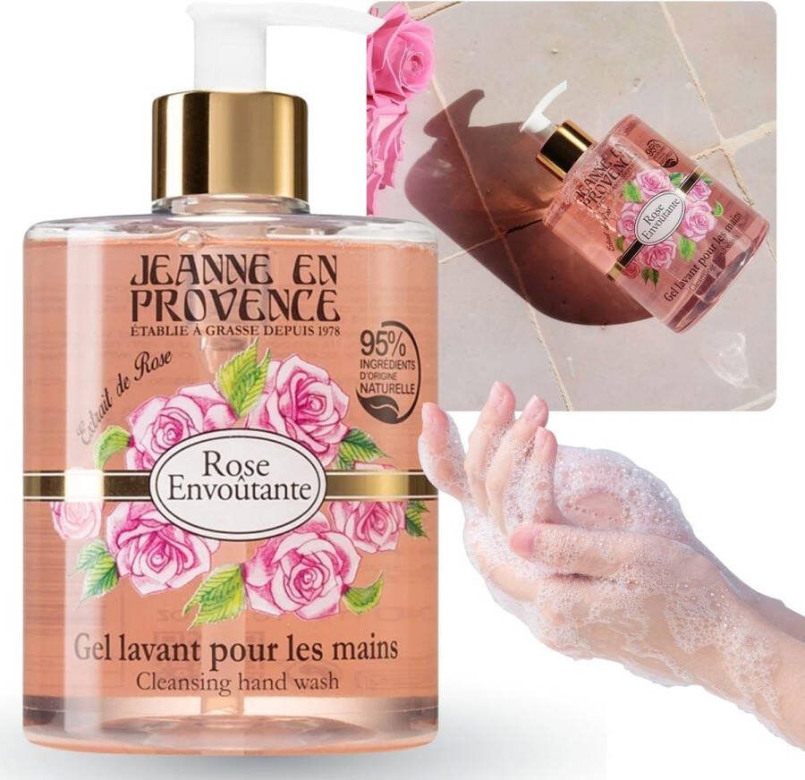 PRODUKT Jeanne en Provence Rose Envoûtante Vloeibare Handzeep