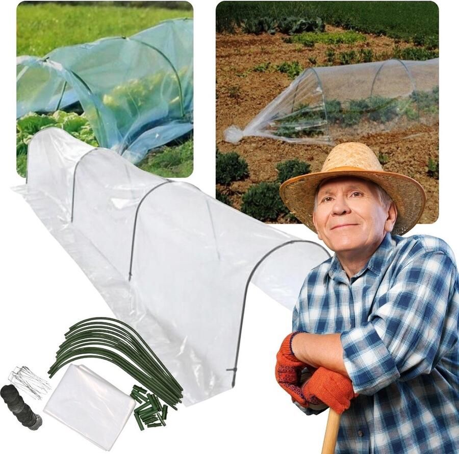 PRODUKT Mini Tuinkas Folietunnel 1.8x10m