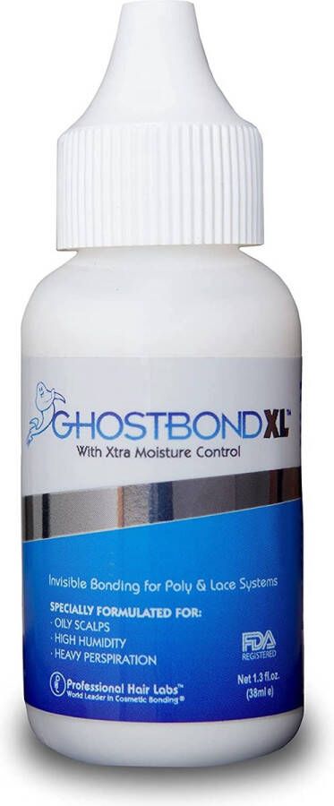 Professional Hair Labs Ghost Bond XL Lace Wig Glue Pruiken Lijm (38ml) Nieuwe verpakking 2022