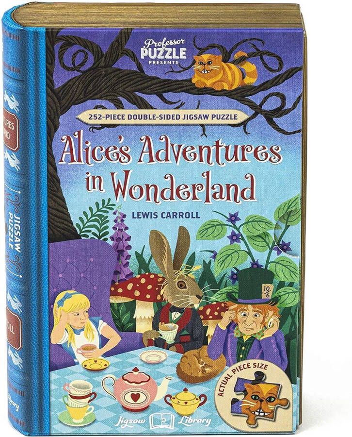 Professor Puzzle Legpuzzel Alice In Wonderland 250 Stukjes