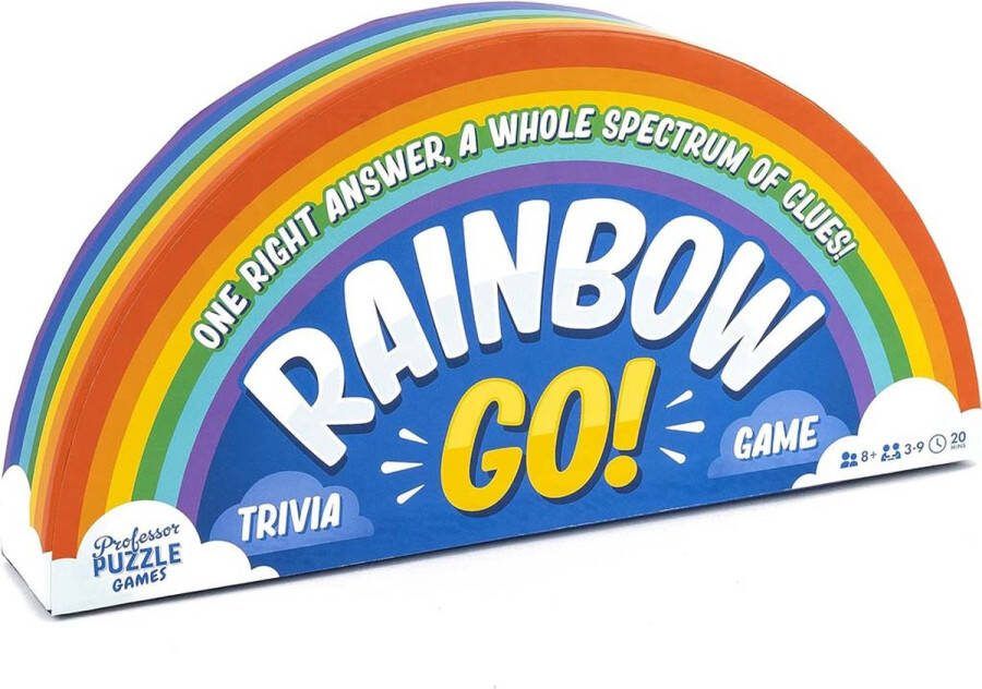 Professor Puzzle Rainbow Go Kaartspel Engelstalig