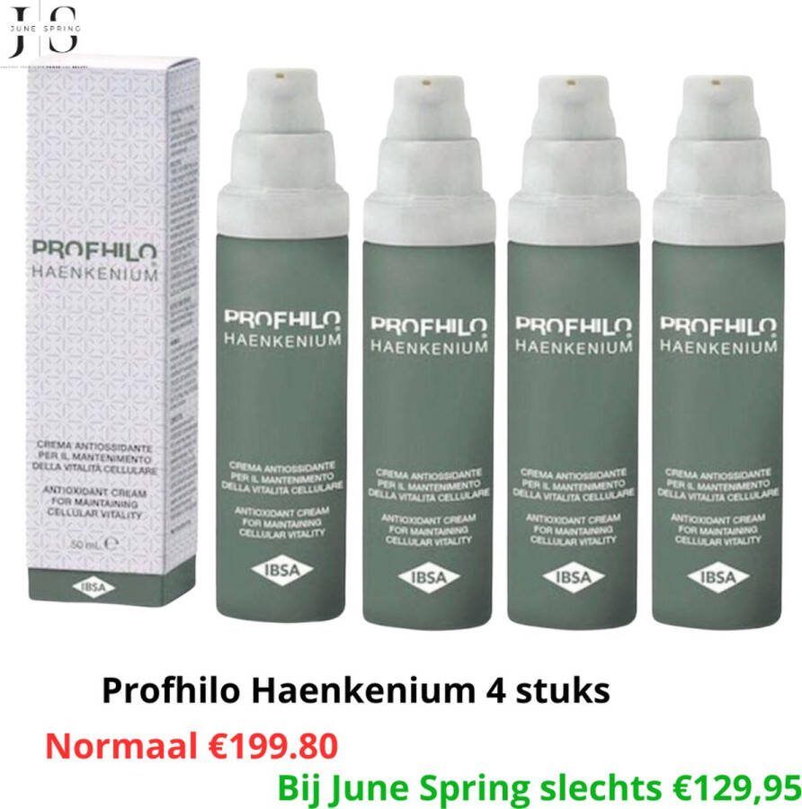 Profhilo Hankenium Serum Dagcrème 4 stuks Hyaluronzuur Hoge Kwaliteit Huidverzorging SPF50 Anti Rimpel Creme Anti Veroudering Creme Huisverzorging tegen Rimpels Acne Dagcreme Ontstekingsremmende Gezichtscrème