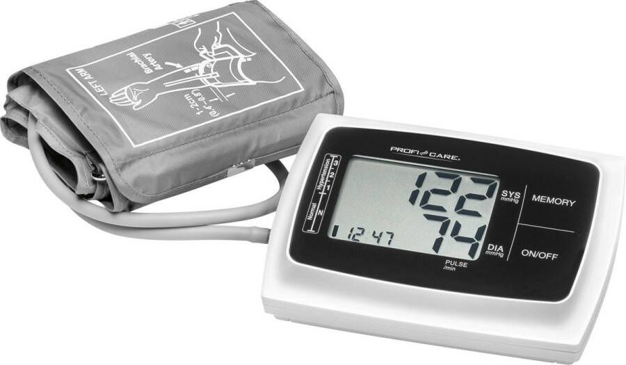 ProfiCare Bovenarm-bloeddrukmeter PC-BMG 3019 Bloeddrukmeter bovenarm