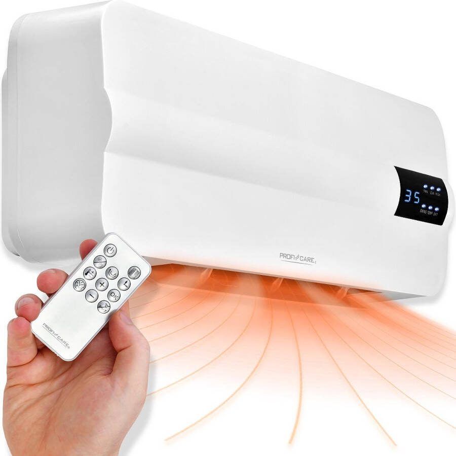 ProfiCare HL 3116 Wand ventilatorkachel met venster-opendetectie voor maximaal 60 m²