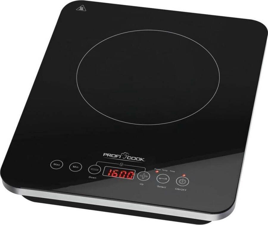 PROFI COOK Enkele inductiekookplaat PC-EKI 1062 2000 watt