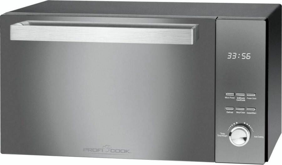 ProfiCook MWG 1204 -Vrijstaande magnetron met grill zwart
