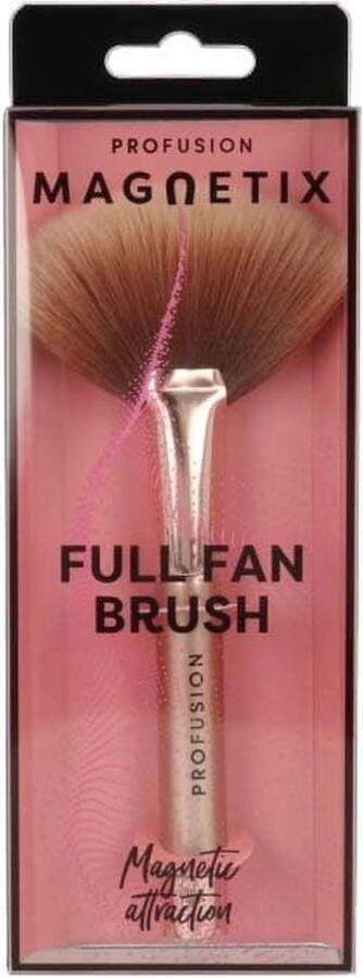 Profusion Makeup Kwasten Magnetix Kwasten Set Poeder Kwast Blush Kwast Full Fan Brush