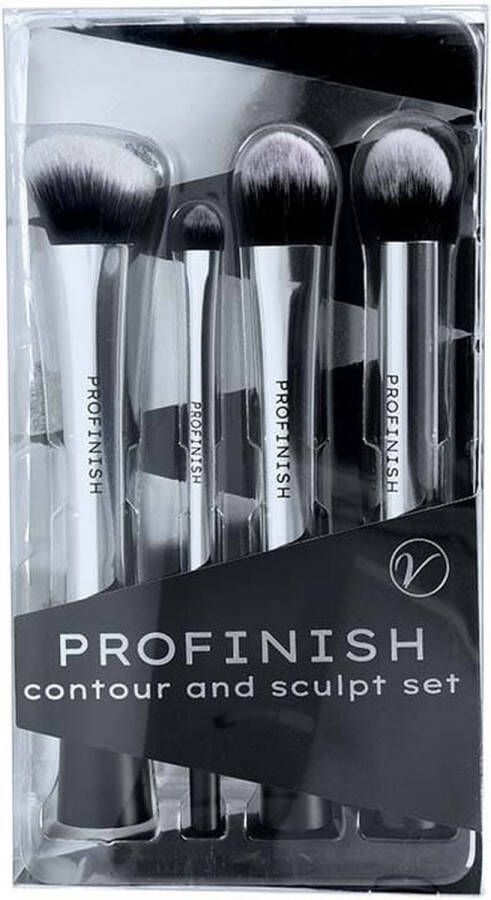 Profusion Makeup Kwasten Sculpt & Contour Cosmetic Brushes Kwasten Set Poeder Kwast Blush Kwast