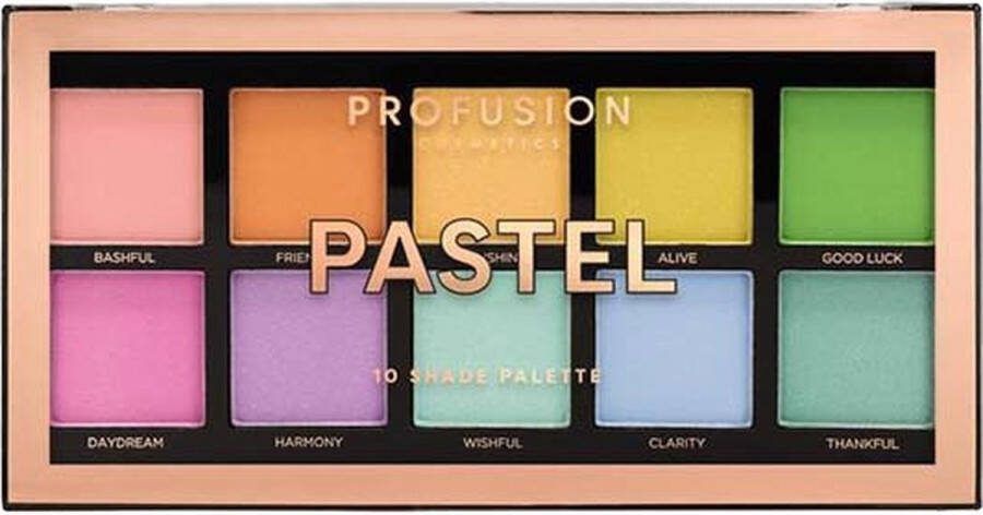 Profusion Oogschaduw Artistry Mini Palette Oogschaduw Palette Oogschaduw Primer 10 kleuren Pastel