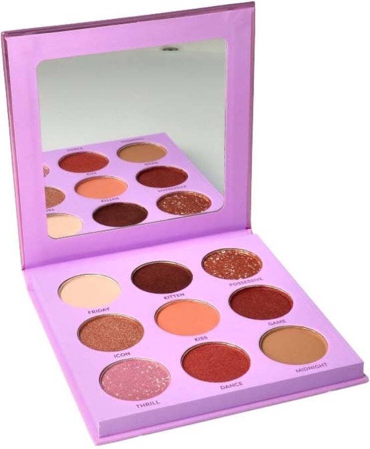 Profusion Oogschaduw Euphoric Glam Oogschaduw Palette Oogschaduw Primer 9 tinten Sparkle Palette