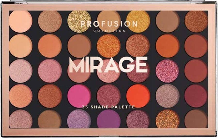 Profusion Oogschaduw Master Artistry Palette Oogschaduw Palette Oogschaduw Primer 35 kleuren Mirage