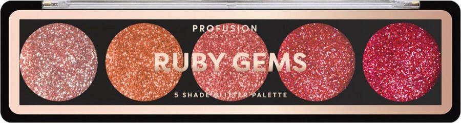Profusion Oogschaduw Glitter Gem Oogschaduw Palette Oogschaduw Primer Ruby Gems
