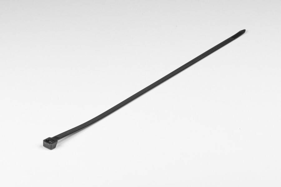 ProInstall Kabelbinders Tie-wraps Set van 100 Stuks Zwart 2.5 x 160 mm