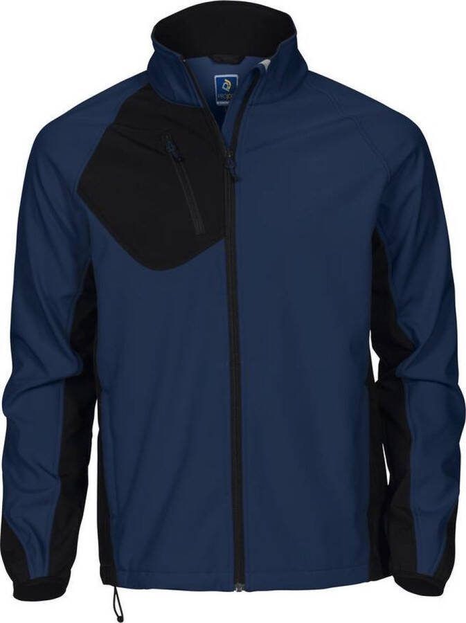 Projob 2422 Softshell jas Marineblauw maat XS