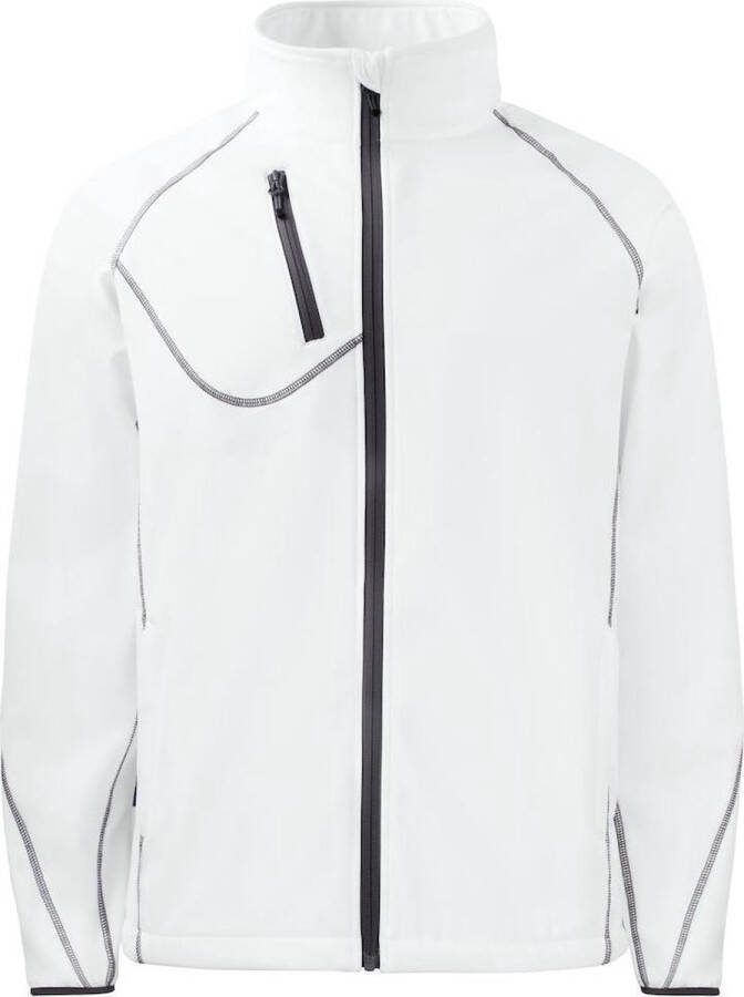 Projob 2422 Softshell jas Wit maat XXXL