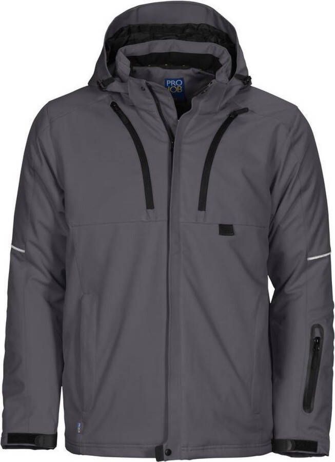 Projob 3407 3 LAYER PADDED JACKET GREY XS